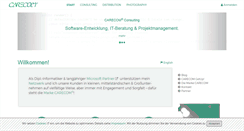 Desktop Screenshot of carecom.de